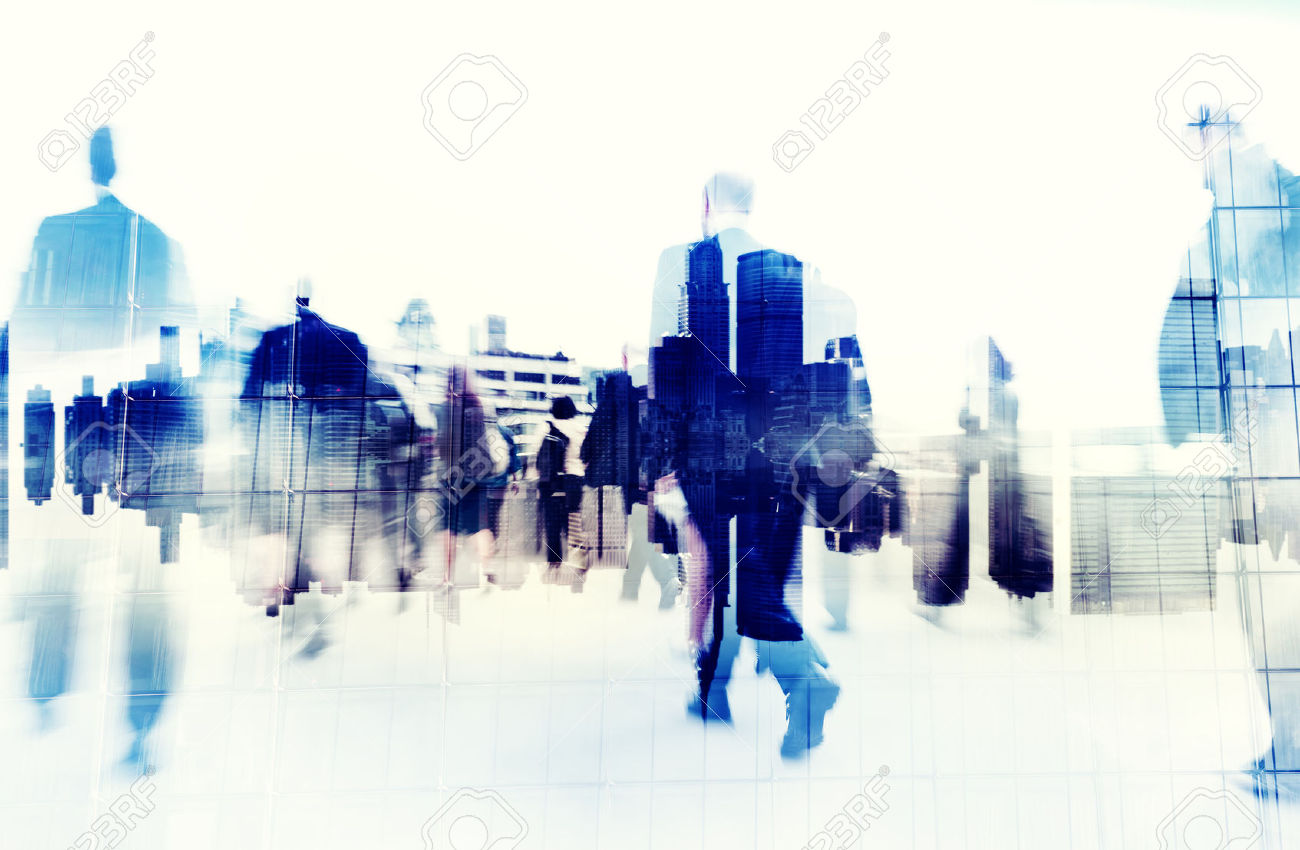 31336884-business-people-walking-on-a-city-scape-stock-photo-crowd